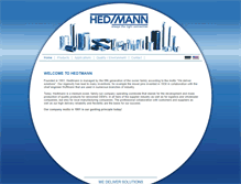 Tablet Screenshot of hedtmann.com